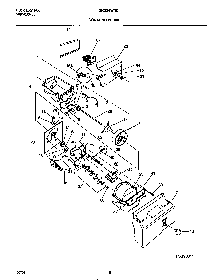 Gibson GRS24WNCD3 container/drive diagram