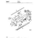 Frigidaire FES367CEBA backguard diagram