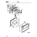 Frigidaire FEB374CCBC door diagram