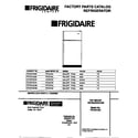Frigidaire FRT24TGCB3 cover diagram