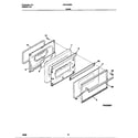 Universal/Multiflex (Frigidaire) MGF333BEWC door diagram