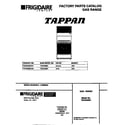 Tappan TGO346BCWC cover diagram