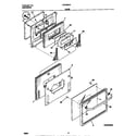 Frigidaire FEB798CCTC door diagram