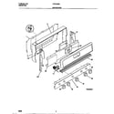 Frigidaire FGF335BEWA backguard diagram