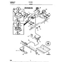 Frigidaire FGF335BEWA burner diagram
