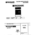 Frigidaire FGF335CESA cover diagram
