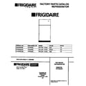 Frigidaire FRT24RGCB3 cover diagram