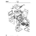 Frigidaire FED355CCBG body diagram