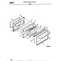 Frigidaire FEF350SADH door diagram