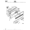 Frigidaire FGF353BADF backguard diagram