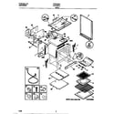 Frigidaire FGF353BADF body diagram