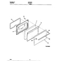 Universal/Multiflex (Frigidaire) MPF300PXWB door diagram