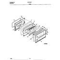 Universal/Multiflex (Frigidaire) MGF352BEWC door diagram