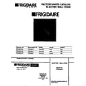 Frigidaire FEB789CCSD cover diagram
