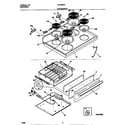 Frigidaire FEF366CETB top/drawer diagram