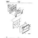 Frigidaire FES300BEBB door diagram