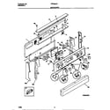 Frigidaire FEF389CESC backguard diagram