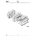 Frigidaire FEF389CESC door diagram