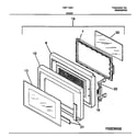 Frigidaire FMT104E1S0 door diagram