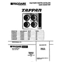 Tappan TPC8X3XCCA cover diagram