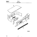 Frigidaire FEB756CETC control panel diagram