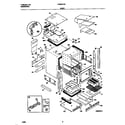Frigidaire FGB557CEBA body diagram