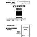 Tappan TEF350SCWD cover diagram