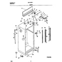 Universal/Multiflex (Frigidaire) MRT18PNED1 cabinet diagram