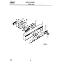 Universal/Multiflex (Frigidaire) MDB632XFS2 control panel diagram