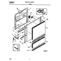 Universal/Multiflex (Frigidaire) MDB632XFS2 door diagram