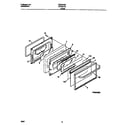 Frigidaire FEF357CESD door diagram