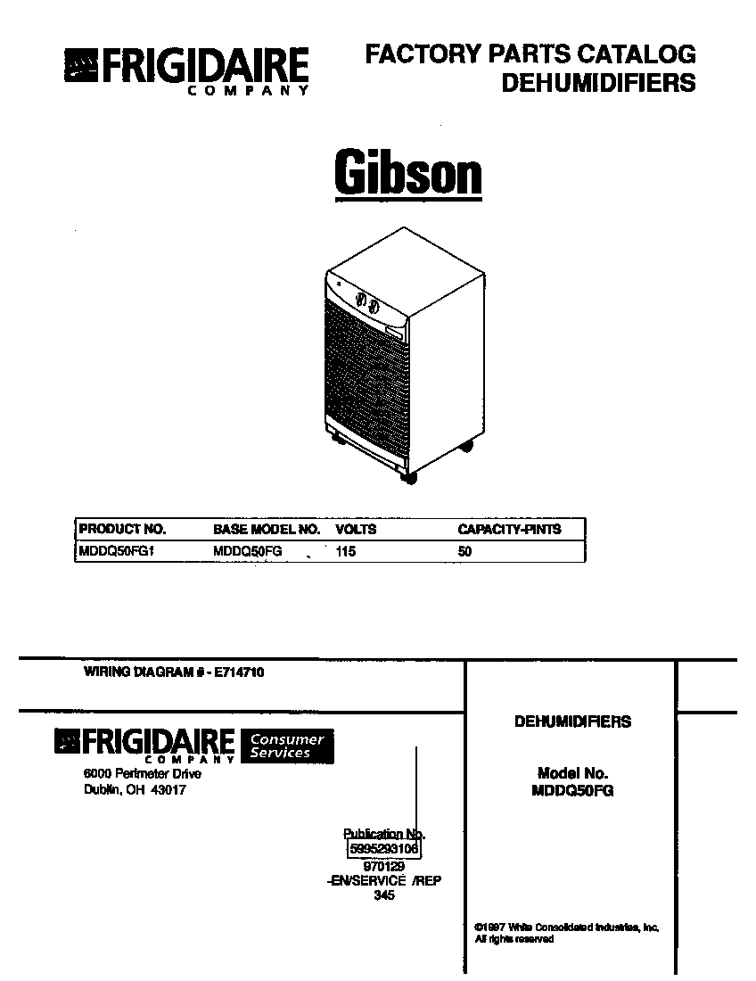 Gibson MDDQ50FG1 cover diagram
