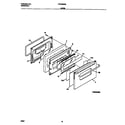 Frigidaire FEF389WECD door diagram