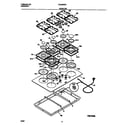Frigidaire FGC6X9XESC cooktop diagram