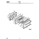 Frigidaire FEF379CFSA door diagram