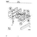Frigidaire F04B357BWG backguard diagram