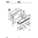 Frigidaire FGF333SAWG backguard diagram