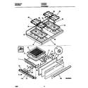Frigidaire FGF333SAWG top/drawer diagram
