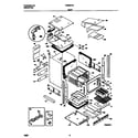 Tappan TGB557CES2 body diagram