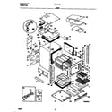 Tappan TGB557CES2 body diagram