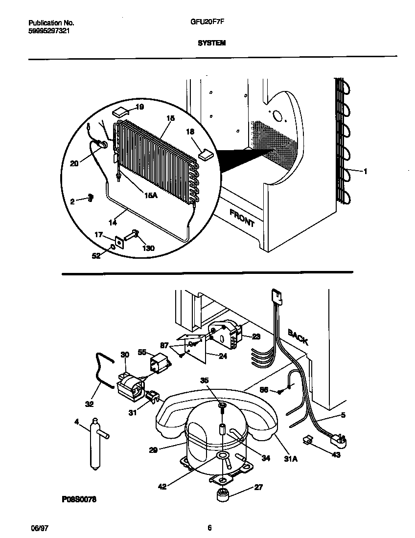 Gibson GFU20F7FW0 system diagram
