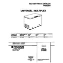 Universal/Multiflex (Frigidaire) MFC07M3BW4 cover diagram