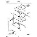 Frigidaire FGB557CESB burner diagram