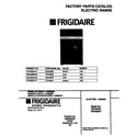 Frigidaire FEF355BFDA cover diagram
