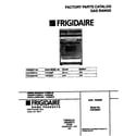 Frigidaire FGF350BFDA cover diagram