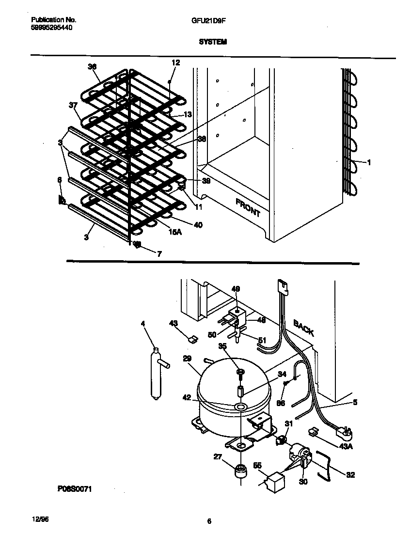 Gibson GFU21D9FW0 system diagram