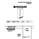 Frigidaire FFU12D9EW1 cover diagram