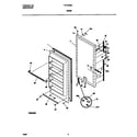 Frigidaire FFU12D9EW1 door diagram