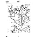Universal/Multiflex (Frigidaire) MGF354BFDA burner diagram