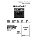 Frigidaire FED387CFBA cover diagram